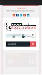 Mobile Screenshot of momexclusive.com